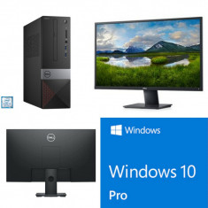 Desktop PC DeLL Vostro 3471 i3-9100 8GB, Windows 10 Pro, Monitor DL LED 27&amp;quot; foto