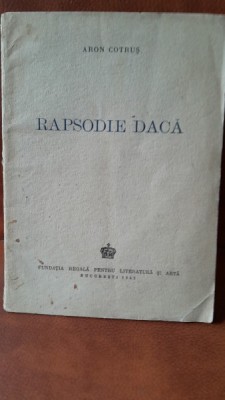 Rapsodie Daca - Aron Cotrus foto