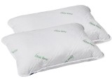 Set 2 Perne Somnart Aloe Confort 50x70 cm, Matlasate, Microfibra, Fabricat in Romania