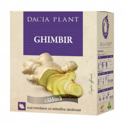 Ceai Ghimbir Dacia Plant 50gr foto