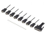 Cablu Conexiune 1m D-Sub 62pin la D-Sub 9pin x8