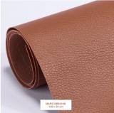 Rola din Piele Ecologica, Culoare Maro Deschis Pentru Reconditionare si Retapitare Canapea, Scaun, Interior Auto, Autoadeziv Puternic, Usor de Aplicat