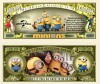 !!! SUA = FANTASY NOTE (TJ6) = DESENE ANIMATE : MINIONS - 2021 - UNC