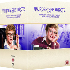 Film Serial Agatha Christie Murder She Wrote/Verdict Crima DVD Original