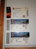 Cumpara ieftin LOT 3 BILET MECI FOTBAL STEAUA -TWENTE /STUTTGART /CHELSEA