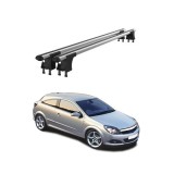 Set bare transversale aluminiu cu prindere in puncte fixe compatibile Opel Astra H Sportourer Combi 2004-2011 negre sau argintii Cod: 120101 Kit 202