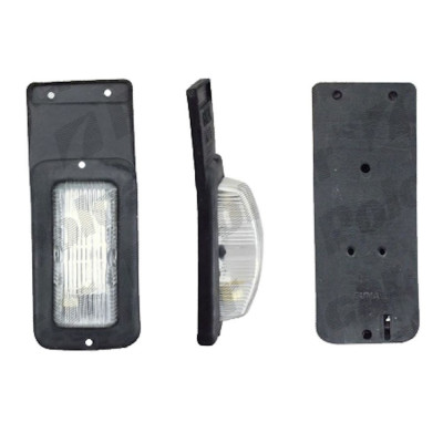 Lampa gabarit auto BestAutoVest 12/24V, culoare Alba , 55x135x35mm, cu suport fixare cauciucat, 1buc Kft Auto foto