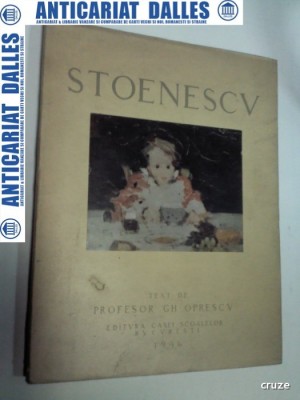 EUSTATIU STOENESCU -album de Gheorghe OPRESCU -1946 -( editie limitata) foto