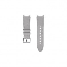 Curea smartwatch Samsung Hybrid Leather Band 20mm S/M Silver foto