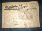 ZIAR ROMANIA LIBERA 14 MARTIE 1945