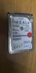 HDD Laptop Hitachi 500GB Sata defect #61508RAZ foto