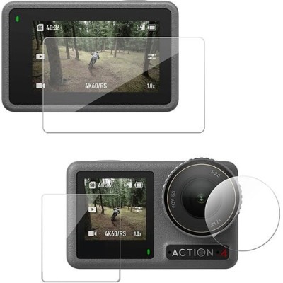 Folie Protectie Lentila si Display Telesin OA-FLM-007 pentru DJI Osmo Action 3 si 4 foto