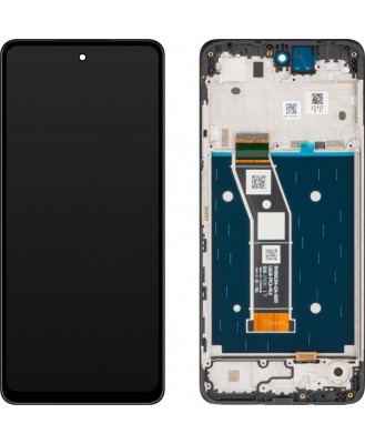 Ecran LCD Display Cu Rama Motorola Moto G04 foto