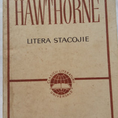 (C457) NATHANIEL HAWTHORNE - LITERA STACOJIE