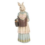 Cumpara ieftin Figurina Iepuras Paste polirasina multicolora 23x17x46 cm