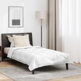 vidaXL Duvet pentru toate sezoanele Altele Alb 135 x 220 cm Microfibră