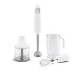 Blender de mana Smeg HBF03WHEU, 700W, stil anii &#039;50, Alb