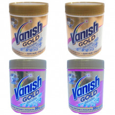 2 x Vanish Gold, Oxi action, Pudra + 2 x Vanish gold, pudra, haine albe foto