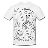 Tricou &quot; Tom and Jerry coloring &quot;
