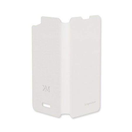 Husa flip cover case kruger&amp;matz flow alb