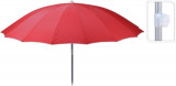 Umbrela pentru plaja Red, &Oslash;240 cm, rosu