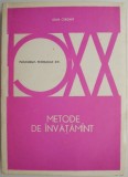 Metode de invatamant &ndash; Ioan Cerghit (putin patata)
