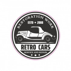 Abtibild &quot;RETRO CARS&quot; Cod: TAG 020 / T2 Automotive TrustedCars