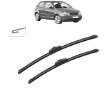 Cumpara ieftin Set 2 Stergatoare Volkswagen POLO IV (9N, 9A) 2001-2009, pentru parbriz , Bosch Aerotwin Retrofit