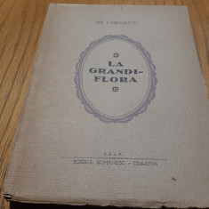 GIB I. MIHAILESCU - LA "GRANDIFLORA" - Scrisul Romanesc, Craiova, 1928, 207 p.