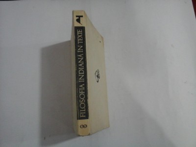 FILOSOFIA INDIANA IN TEXTE - BHAGAVAD-GITA/ SAMKYA-KARIKA/ TARKA-SAMGRAHA foto
