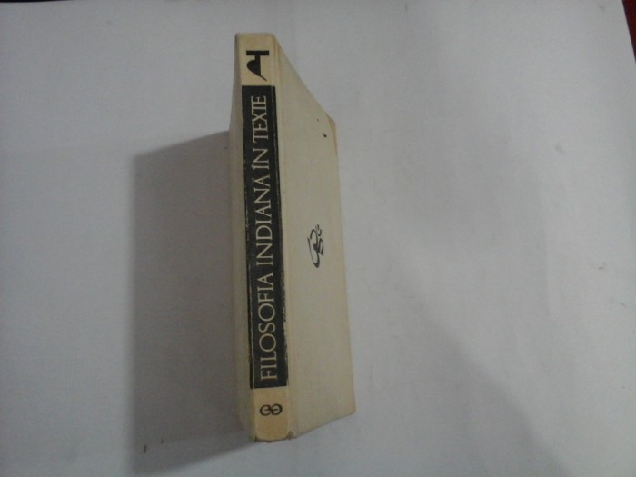 FILOSOFIA INDIANA IN TEXTE - BHAGAVAD-GITA/ SAMKYA-KARIKA/ TARKA-SAMGRAHA