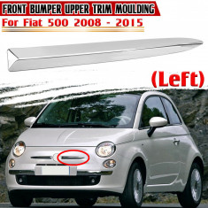 Ornament Bara Fata Stanga Crom La Emblema Am Fiat 500 312 2007&rarr; 735455041