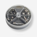 Cutie plumb pentru monturi drop shot pescuit cu năluci, Caperlan