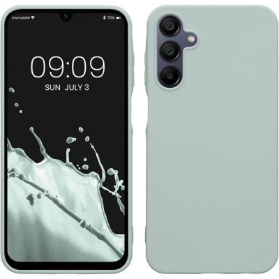 Husa de protectie matte tpu, flippy, pentru samsung galaxy a35 5g, protectie camera, antisoc, antizgariere, antialunecare, acoperire completa, verde foto