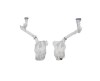 Rezervor spalator parbriz Peugeot 207 (W), 05.2006-12.2013, fara pompa spalator, pt modele cu sistem spalare faruri, fara senzor nivel lichid (cu gau, Rapid