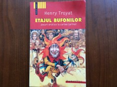 etajul bufonilor jocuri erotice la curtea tarinei henry troyat roman carte editura humanitas 2005
