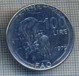 AX 1390 MONEDA - ITALIA - 100 LIRE-ANUL 1979 FAO -STAREA CARE SE VEDE, Europa