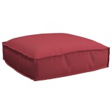 vidaXL Perna pentru șezut Roșie Vin 50x50x12 cm din material Oxford.