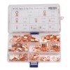 Set 90 Papuci Electrici Putere Tip OT Cupru: 5A, 10A, 20A, 30A, 40A, 50A, 60A, 80A, 100A. Conectori Cabluri Auto, Industrial, Rezidential