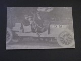 Automobil de Cursă , cu Echipaj - Carte Poștală Franța ,Necirculată, Necirculata, Printata