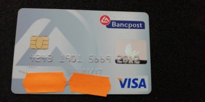 B12 67 - Card bancar foarte vechi - piesa de colectie foto