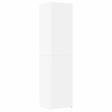 Cumpara ieftin Dulap inalt, alb, 45x42,5x185 cm, lemn compozit
