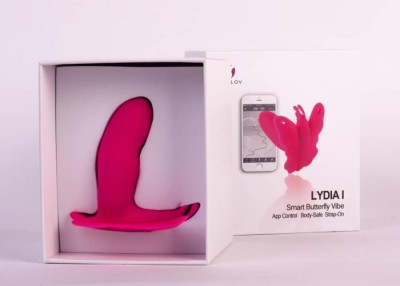 Vibrator Lydia I Smart Butterfly Vibe, Roz foto