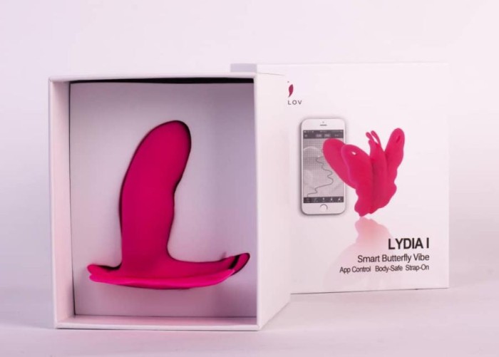 Vibrator Lydia I Smart Butterfly Vibe, Roz