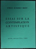 JORGE ROMERO BREST: ESSAI SUR LA CONTEMPLATION ARTISTIQUE/ARTED/PARIS1966/LB FRA