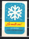 C9 5 - 1984 - Calendar de buzunar - reclama Loto - pronosport