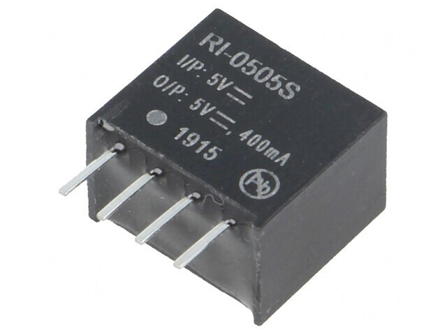 Convertor DC/DC 2W 5V 400mA SIP4