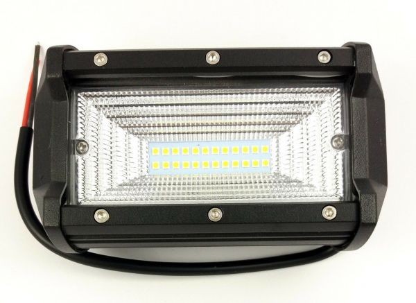 72W 24 LED Camion Tractor Lumina de lucru Lumina de zi SUV ATV 10 / 48V