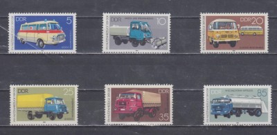 A12 S4 3 - Timbre foarte vechi - Fosta Germanie Democrata - DDR - autovehicule foto