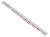 Bară colectoare 16mm2 Poli: 2 Unom: 400V L: 440mm - Bară colectoare 16mm2 2 poli 400V 440mm
